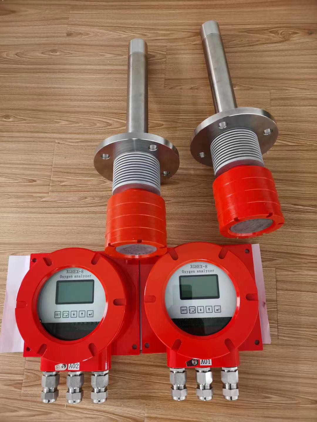 防爆型氧化鋯氧量分析儀氧化鋯探頭氧傳感器殘氧檢測探頭